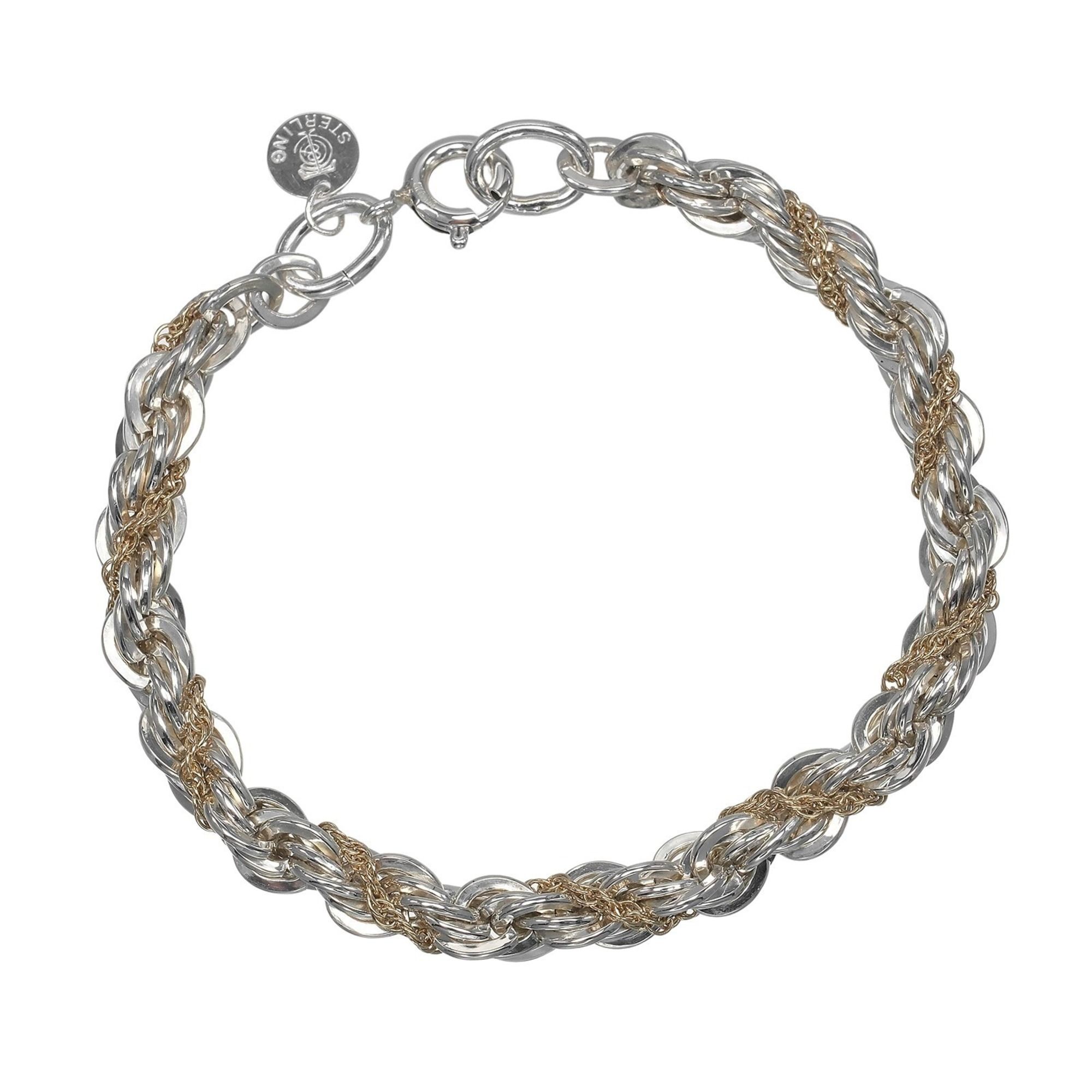 Tiffany & Co. Twist Bracelet, 925 Sterling Silver, Approx. 19.0g