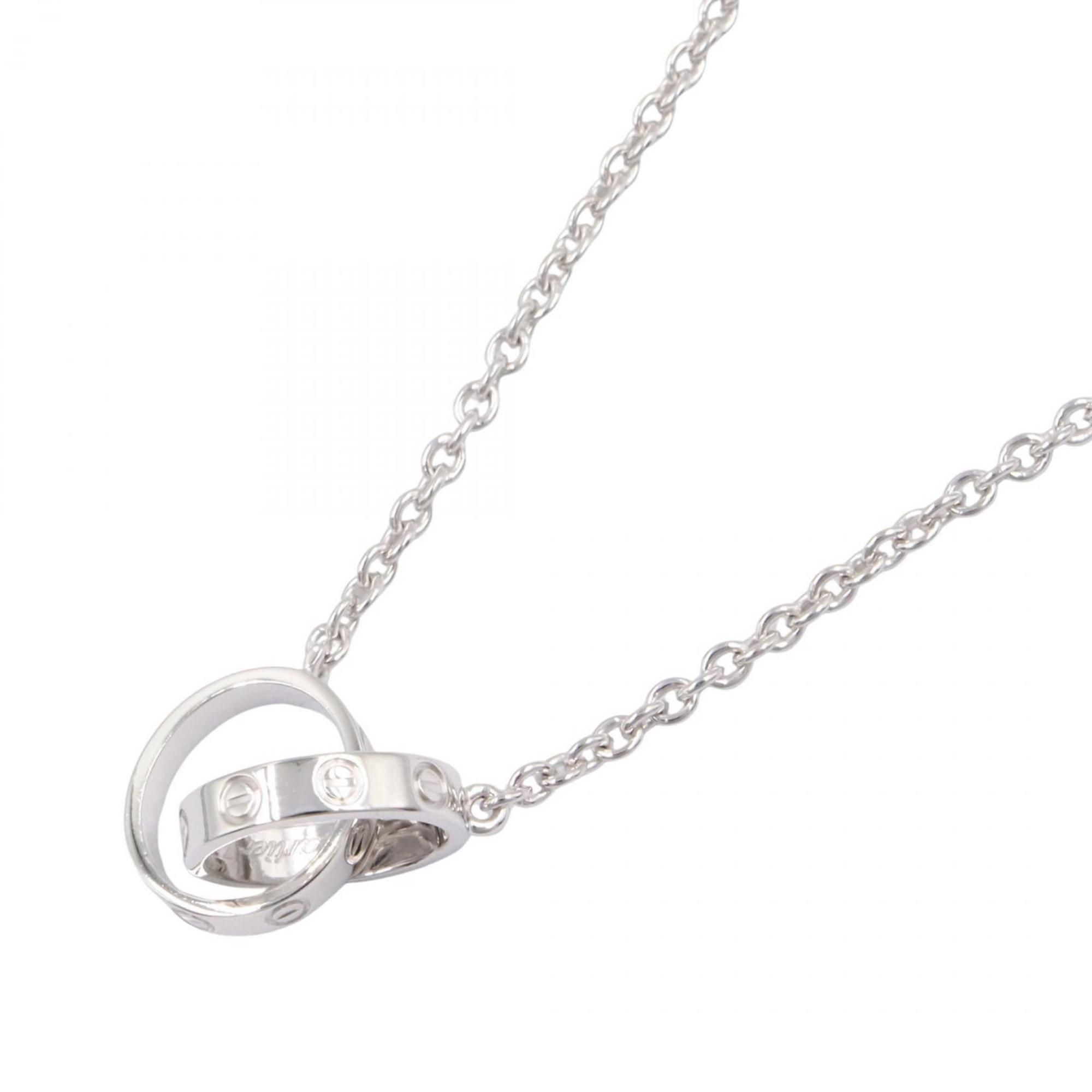 Cartier Baby Love Necklace in 18K White Gold (B7212500) for Women