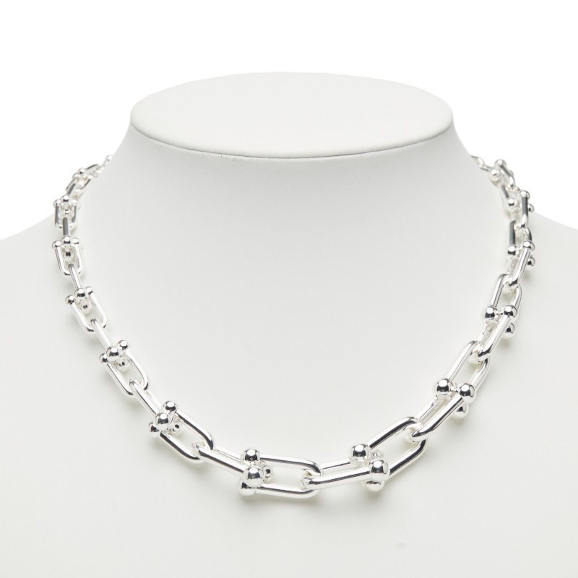 Tiffany HardWear Graduated Link 18in Necklace in SV925 Silver for Women. TIFFANY & Co.