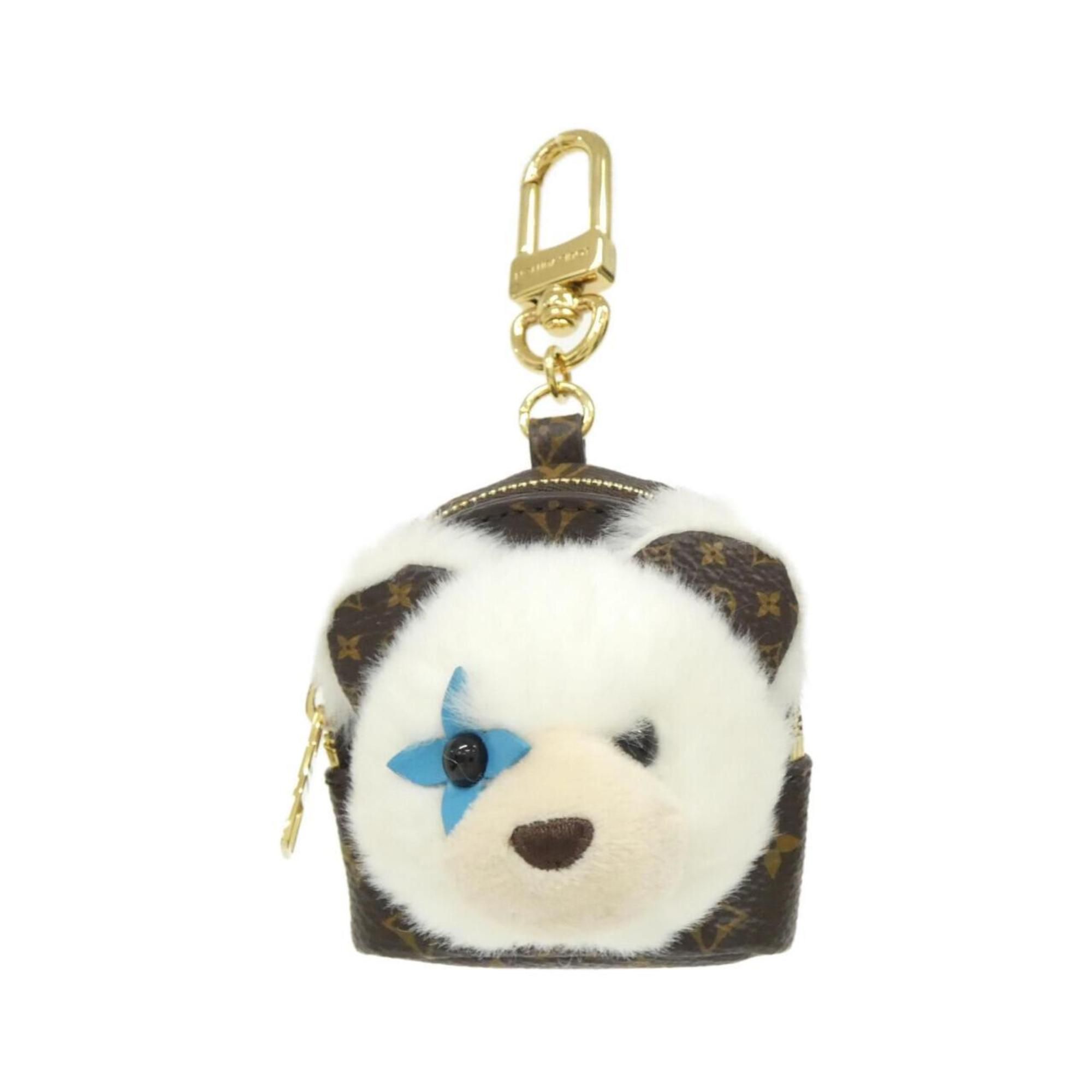 Louis Vuitton Monogram Handbag Charm Adorable Bear M02128