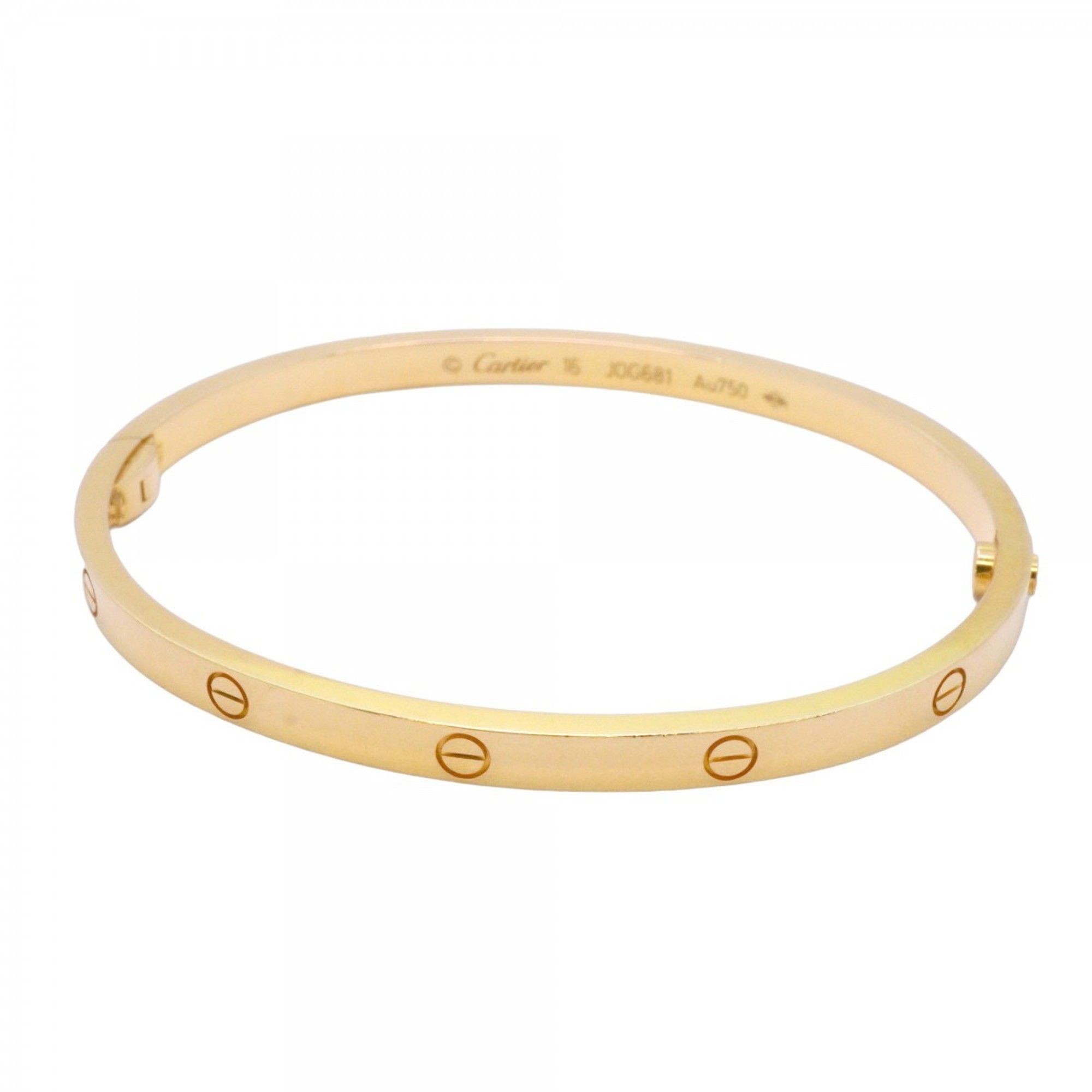 Cartier Love Bracelet Bangle 18KYG Yellow Gold for Women