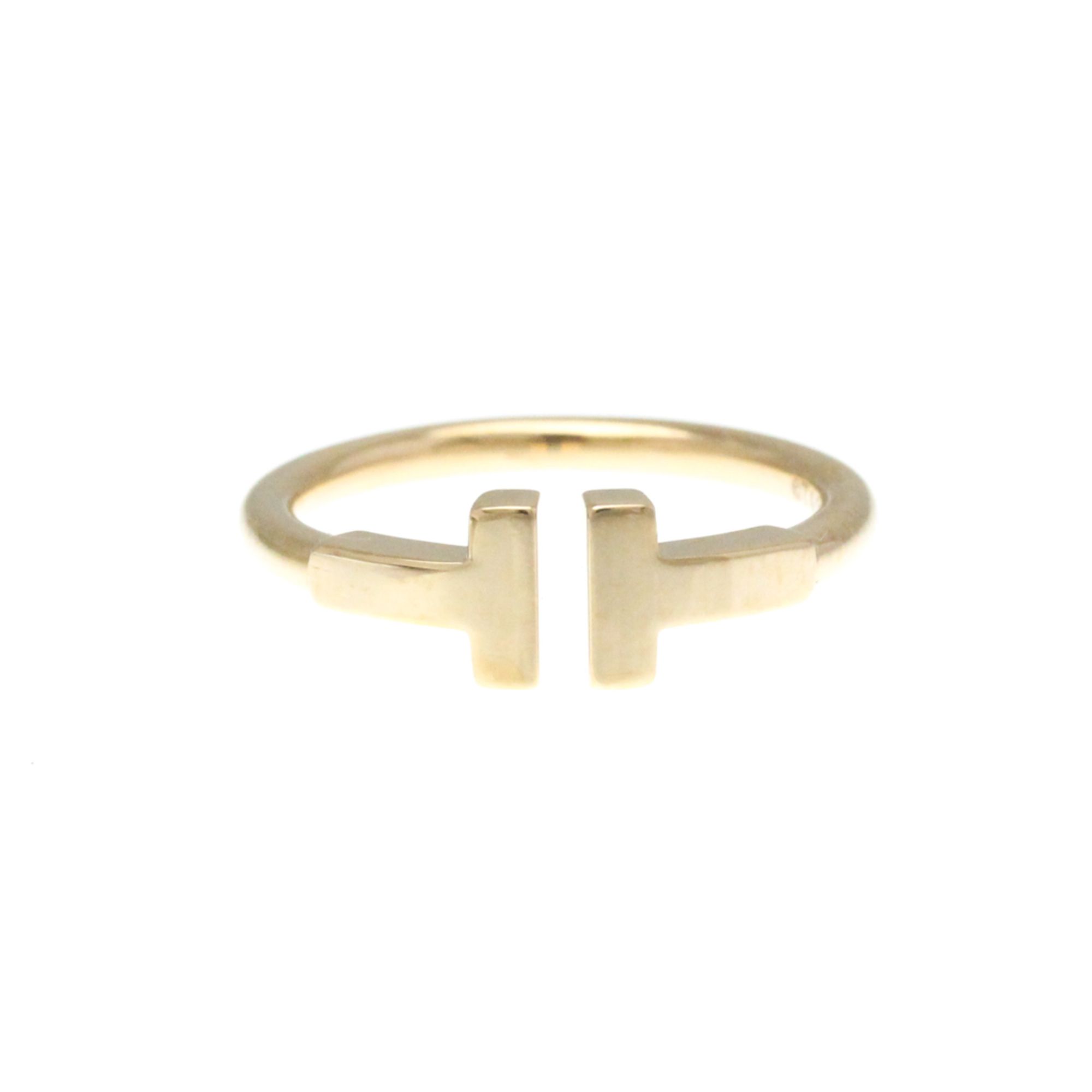 Tiffany T-wire Ring Pink Gold (18K) Fashion No Stone Band Ring Pink Gold