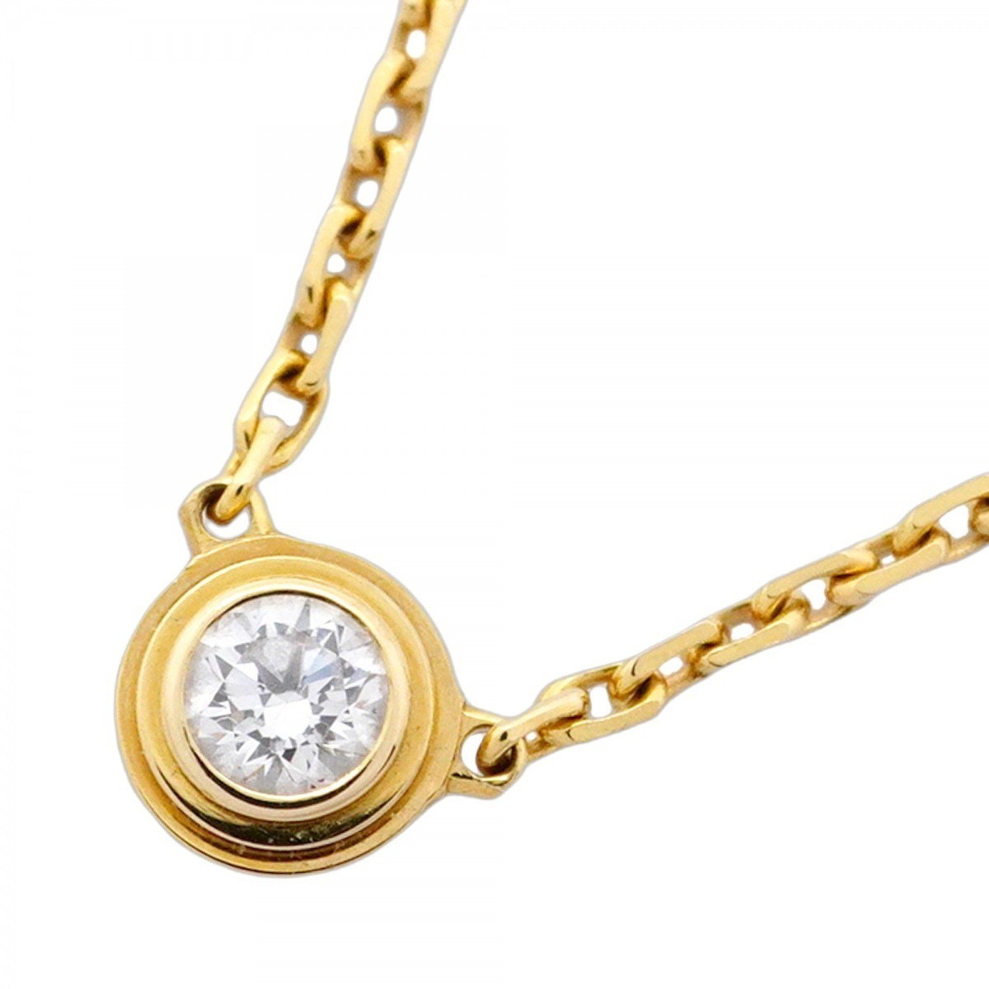 Cartier Amour XS Necklace, 1PD, 18K Yellow Gold with Diamonds, Women's