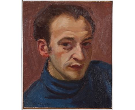 Johan Haanstra, 1952.1940 -.&nbsp;Portrait Theo Wolvecamp.&nbsp;Mentioned in future book Haanstra.&nbsp;Oil on linen on panel