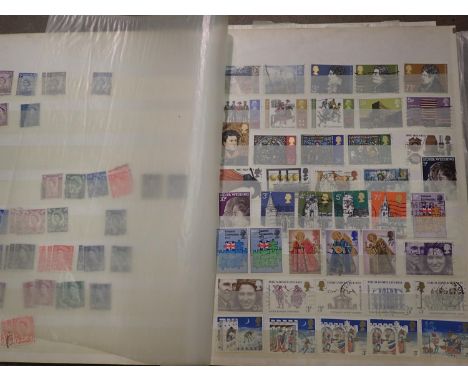 Album of mixed value UK stamps. P&amp;P Group 1 (£14+VAT for the first lot and £1+VAT for subsequent lots) 