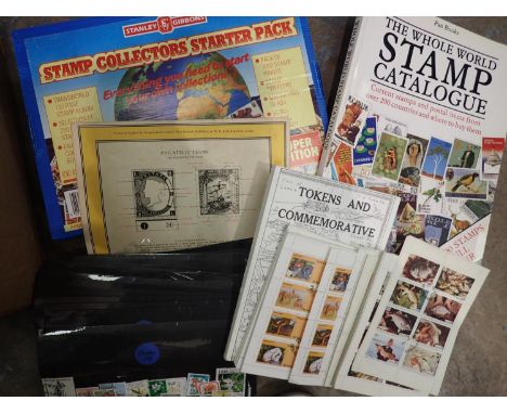 Collection of mint stamps and reference books. P&amp;P Group 2 (£18+VAT for the first lot and £3+VAT for subsequent lots) 