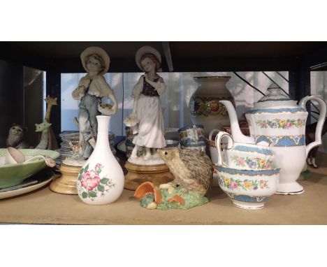 Mixed ceramics including Wedgwood. Not available for in-house P&amp;P 