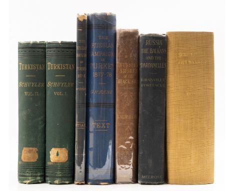 Russia.- Greene (F. V.) Report on the Russian Army and Its Campaigns in Turkey in 1877-1878, 2 vol.,&nbsp;26 maps and plates,
