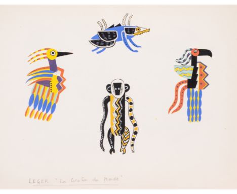 Theatre.- Cogniat (Raymond)&nbsp;D&eacute;cors de Th&eacute;atre, one of 600 copies, plates and illustrations by Bakst, Gontc