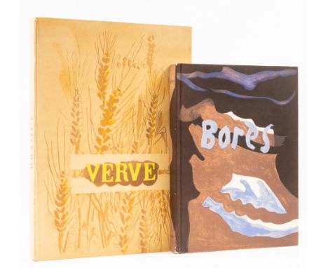 Verve.- Carnets intimes de G. Braque, vol. 8, no. 31-32, illustrations by Braque, of which 20 colour and full-page, original 
