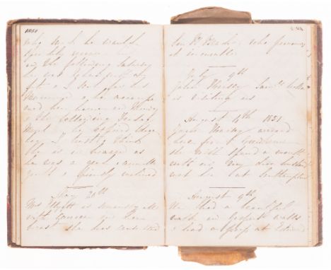 Member of a Victorian publishing family.- Horsey (Anne, of 151 Queen Street, Portsea, Hampshire) Diary, autograph manuscript,