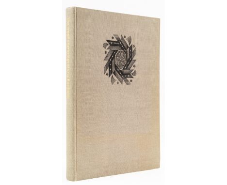Ravilious (Eric)&nbsp;The Wood Engravings..., introduction by J.M.Richards, numbered "II/38" from an unspecified edition, boo