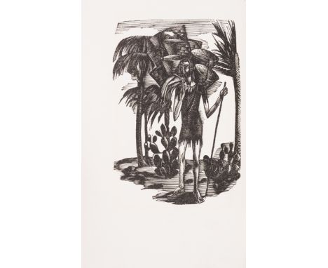 Ravilious (Eric).- Armstrong (Martin) Desert, a Legend, number 73 of 100 copies signed by the author, original cloth, t.e.g.,