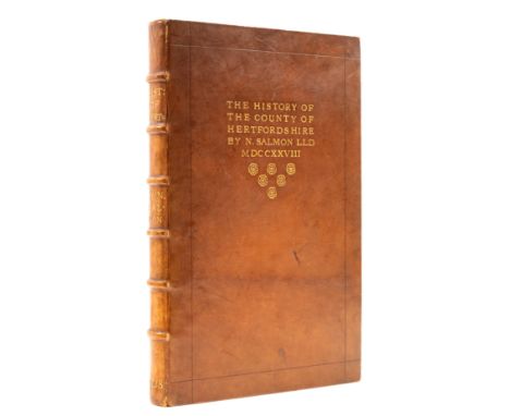 Hertfordshire.- Salmon (Nathaniel) The History of Hertfordshire; describing the County and its Antient Monuments, list of sub