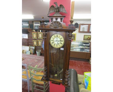 Victorian Vienna wall clock