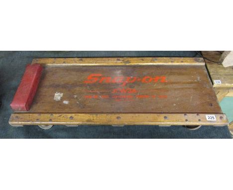 Vintage Snap On creeper board