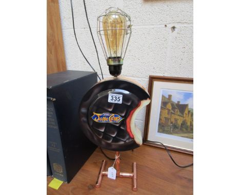 Jaffa cake novelty Stu-Art lamp
