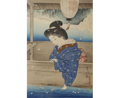 A JAPANESE WOODBLOCK PRINT 20TH CENTURY By Miki Suizan (1887-1957), from the Second Series of Selected Views of Kyoto (Shinse