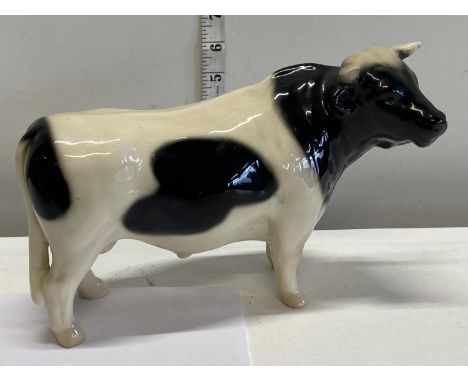 A large ceramic bull figurine possibly Melba 