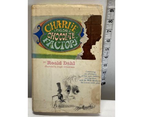 A Charlie and the Chocolate Factory by Roald Dahl book dated first edition dated 1964