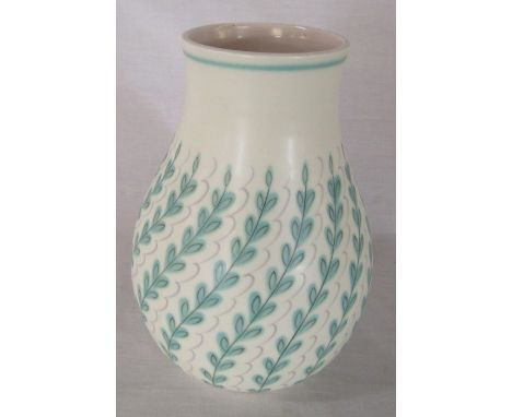 Poole pottery freeform vase designed by Alfred Read H 25 cm