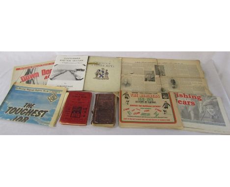 Various books and ephemera relating to Grimsby and Cleethorpes inc The Grimsby Cookery Book 1910, The Cleethorpes Cookery Boo