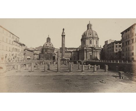 * Macpherson (Robert, 1811-1872). A group of 6 large albumen prints of Rome, c. 1860s, 4 of buildings, temples and monuments,