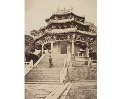 * Thomson (John, 1837-1921). Inner Temple Lam-Poh-Toh Josshouse, Amoy [Southern Putuo Monastery, Xiamen], China, c. 1870-71, 
