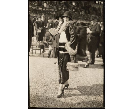 * Fashion. Les Actualités de I'Elégance [so titled on covers], 3 albums, c. 1915-25, containing 1,130 mounted gelatin silver 