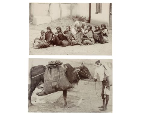 * World War I. An album of military photographs with accompanying short journal, approximately 260 postcards, including appro