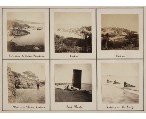 * Thomson (John, 1837-1921). A group of 12 small photographs of scenes in Formosa [Taiwan], 1871, albumen prints, images 8.6 