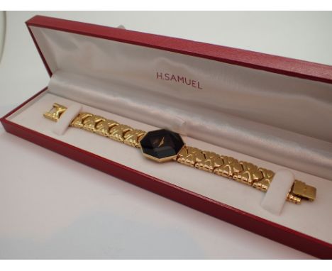 Ladies Rotary gold plated wristwatch boxed
