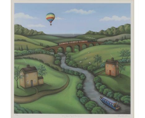 *Paul Horton (b.1958) 'My Beautiful Balloon'; 'Smuggler's Cove' lithograph in colours, each signed 'Paul Horton' in pencil l.