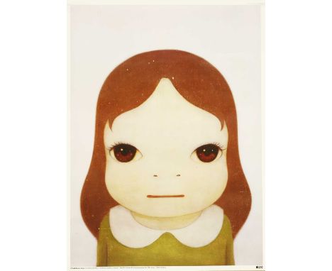 Yoshitomo Nara (Japanese, b.1959) Cosmic girl (eyes open) offset lithograph printed in colours, 2008, from the edition of 500