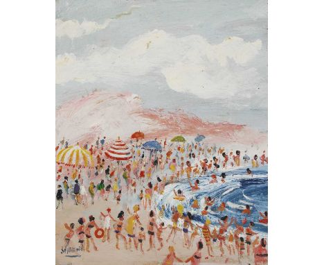 *Simeon Stafford (b.1956) 'On the Dunes, St Ives', 2014 signed 'Simeon' l.l., signed 'Simeon' inscribed as titled and dated '