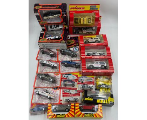 A quantity of diecast models to include 9 x 'Road Champs' Police Series Utah, Tennessee, Alaska, Georgia, Illinois, Ohio, Vir