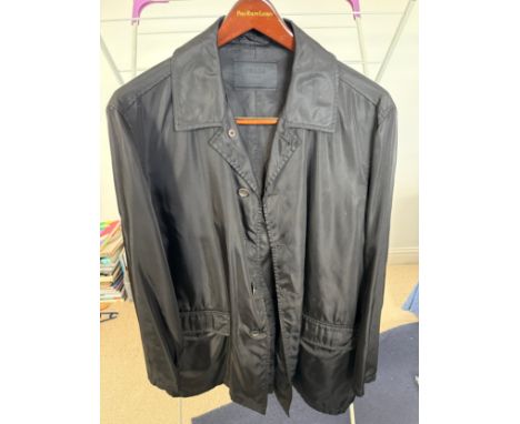 A Prada gentleman's lightweight coat. 52'' chest approx.