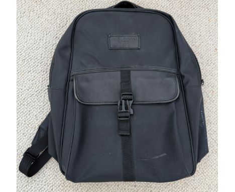 A Ralph Lauren black Polo Sport rucksack/ backpack. 45 x 37cm.