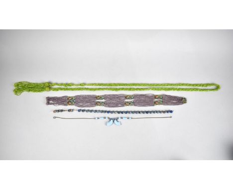 A Collection of Various Vintage Bead Necklaces 