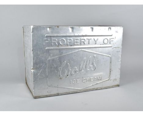 A Vintage Metal Walls Ice Cream Container, 142cms Wide 