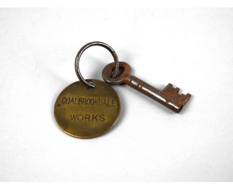 A Vintage Key with Tag for Coalbrookdale Works No 1031 