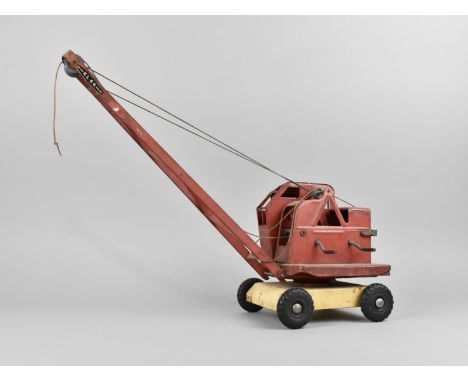 A Vintage Triang Tinplate Jones KL44 Crane 