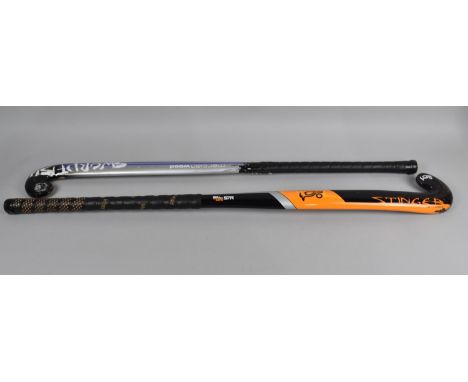 A Mercian Wood Swordfish Hockey Stick Together with a Stinger by Skill zone 