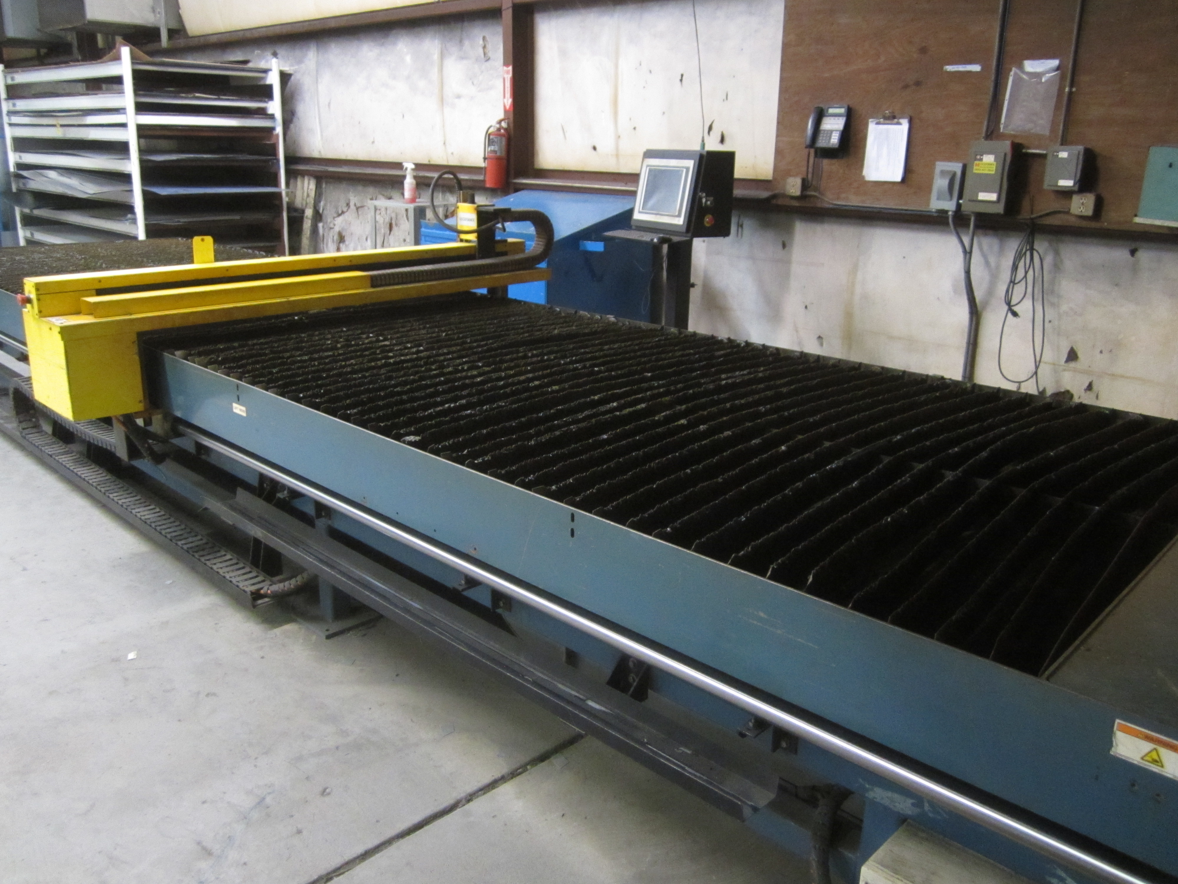Lockformer/Vulcan Model V1000D CNC Plasma Table, s/n VULOR100901, 240