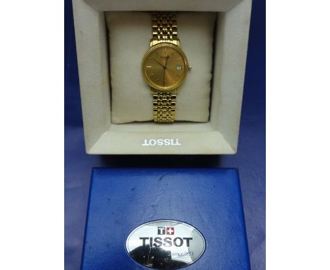 A boxed men's Tissot 1853 bracelet watch