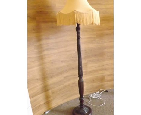 MAHOGANY STANDARD LAMP , PRESENTION 1923