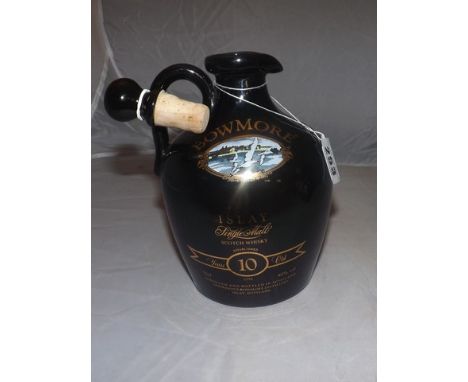 BOWMORE 10 YEAR OLD ISLAY SINGLE MALT CERAMIC DECANTER 40%VOL75CL