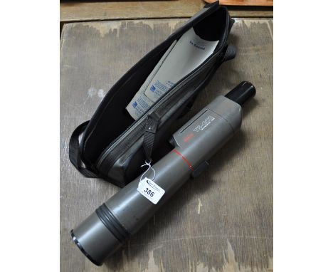 A Kowa spotting scope TS.602 telescope in a case with original RSPB leaflet, with lens covers (no tripod).(B.P. 21% + VAT) Du
