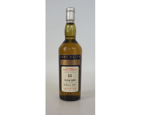 BANFF 21 YEAR OLD - RARE MALTS
1 bottle.  Banff 21 Year Old Single Malt Scotch Whisky.  Rare Malts Series.  70cl.  57.1% abv.