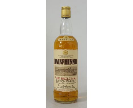 DALWHINNIE 8 YEARS OLD
1 bottle.  Dalwhinnie 8 Year Old Single Malt Scotch Whisky.  75cl.  40% abv.  Bottled by James Buchana